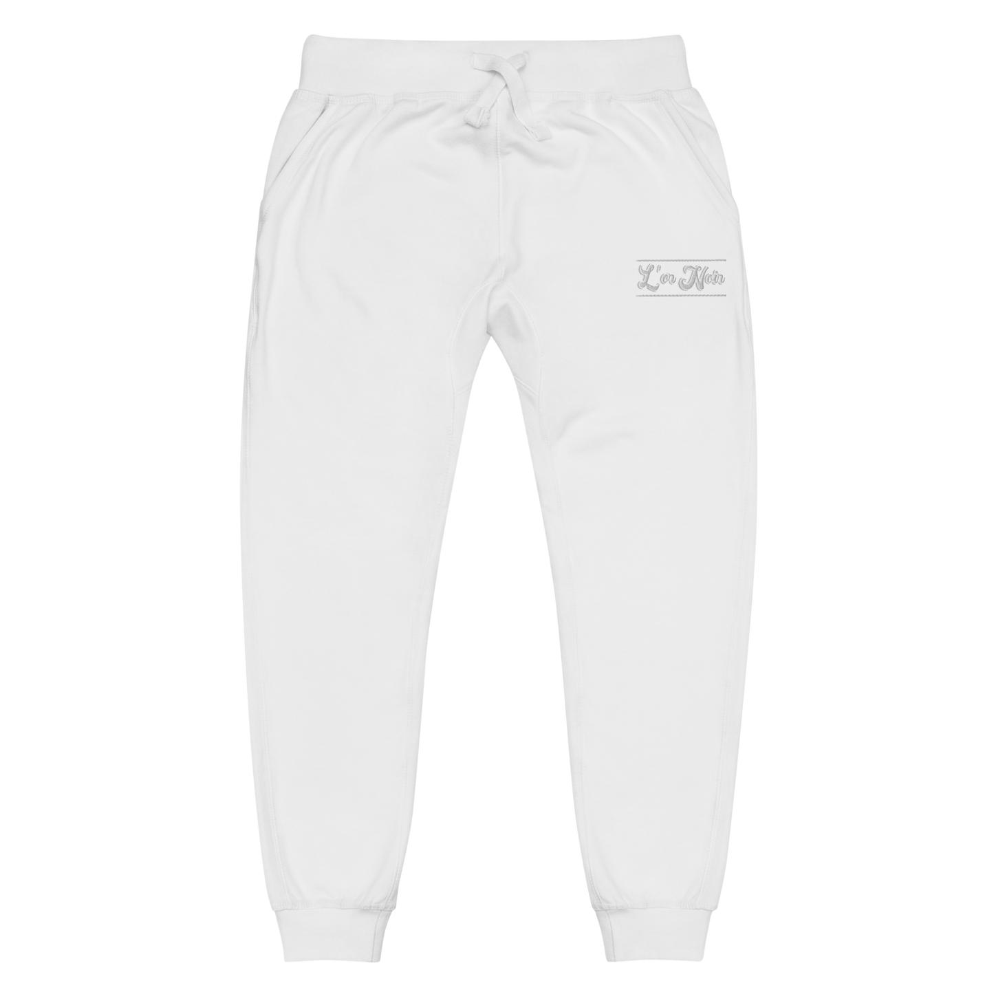 Varsity fleece sweatpants